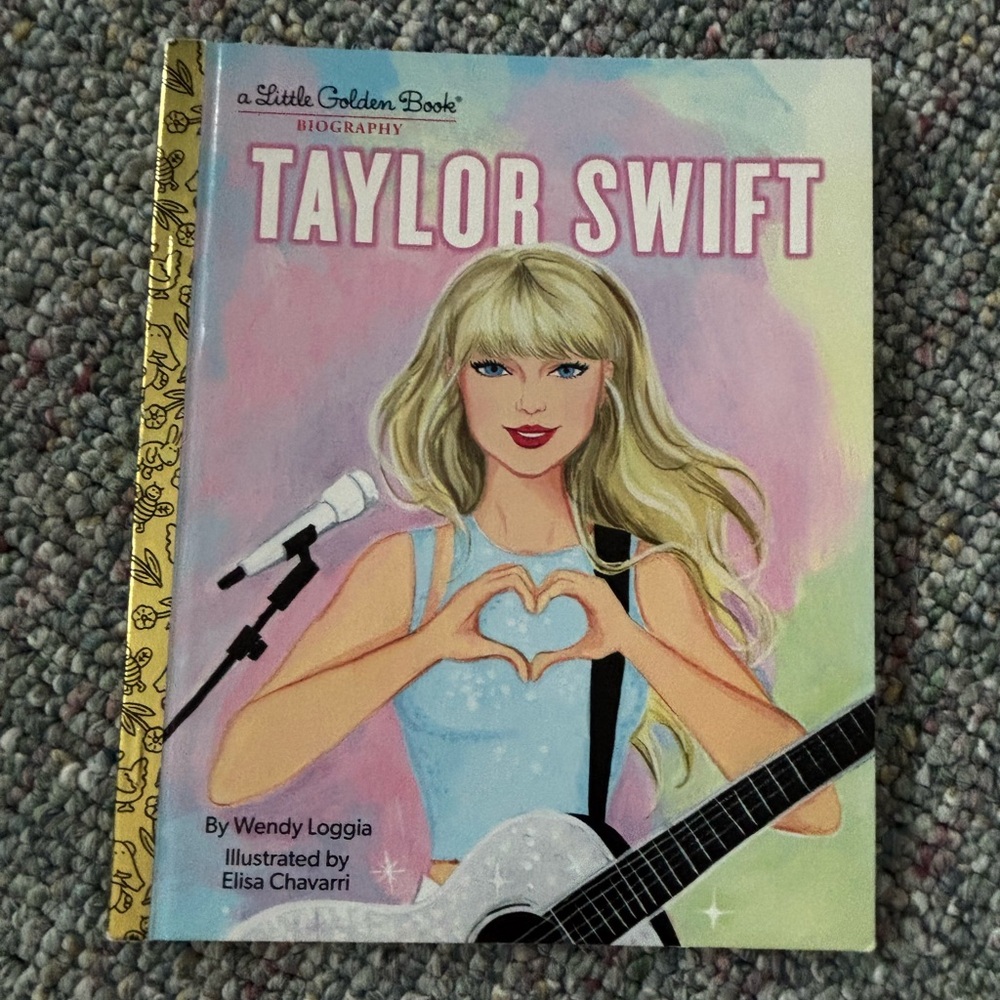 Taylor Swift Little Golden Book Biography